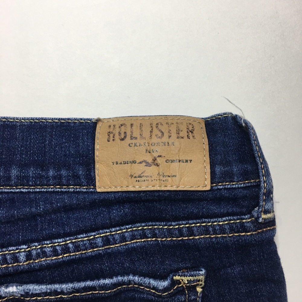 Hollister Women's Size 3 W26 Blue Jean Short - Picture 5 of 7
